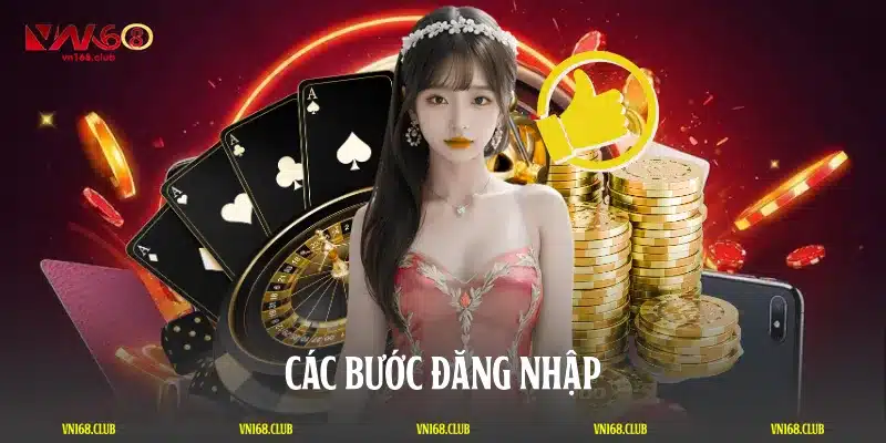 Các bước đăng nhập